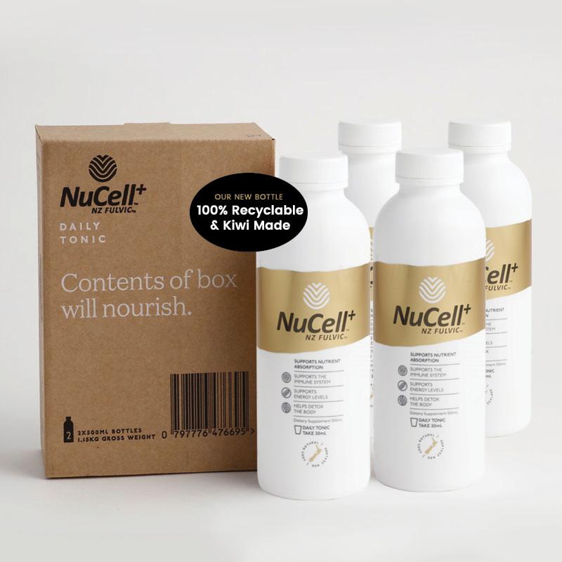 NuCell+ Fulvic 4 Pack Monthly Subscription