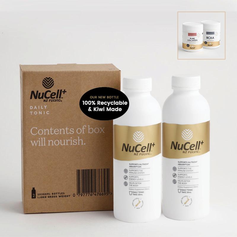 NuCell+ Fulvic Twin Pack with 2 x Supplement+ Pack